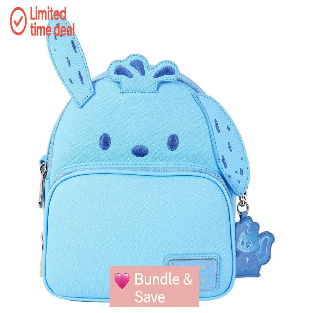 Convertible Mini Backpack, Adjustable Straps, Fau… - image 1